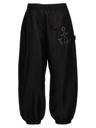 Shop Jw Anderson J.w. Anderson Twisted Joggers In Black