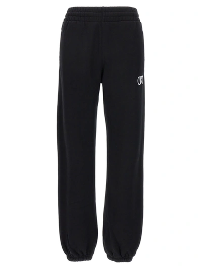 Shop Off-white Logo Joggers In Black