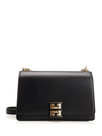 Shop Givenchy 4g Medium Shoulder Bag In Black