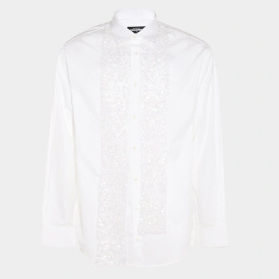 Shop Dsquared2 Sequin Embellished Buttoned Shirt In Default Title