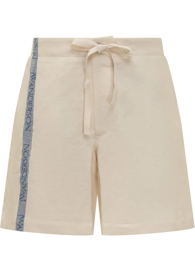 Shop Jw Anderson J.w. Anderson Shorts In Off White