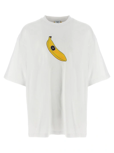 Shop Vetements Banana T-shirt In White