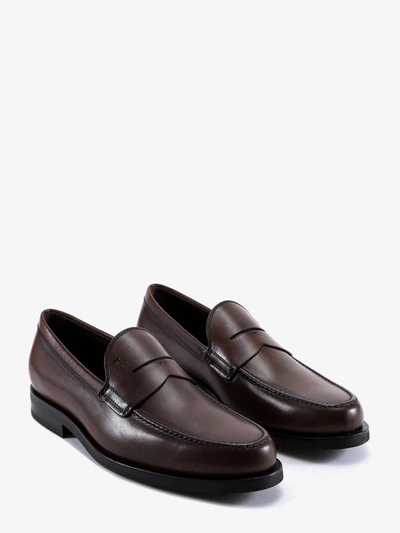Shop Tod's Man Loafers Man Brown Loafers