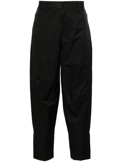 Lanvin Pantaloni Biker Affusolati In Black