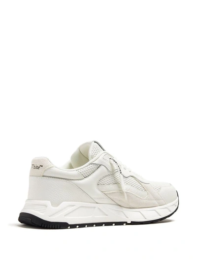 Shop Off-white Kick Off Leather Sneakers