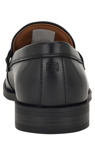 Tommy Hilfiger Jackal Bit Loafer In Black