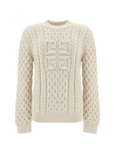 Shop Givenchy Sweater In Beige