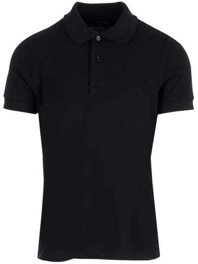 Shop Tom Ford Black Polo Shirt