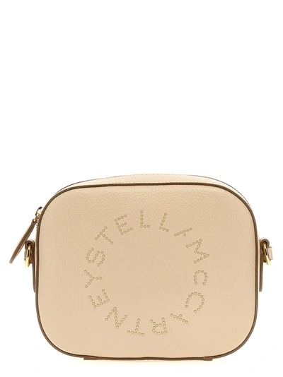 Shop Stella Mccartney Mini Camera Bag Crossbody Bag In Cream