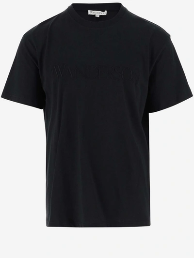 Shop Jw Anderson J.w. Anderson Cotton T-shirt With Logo In Default Title
