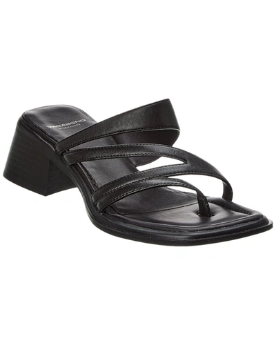 Shop Vagabond Shoemakers Ines Leather Heeled Sandal In Black