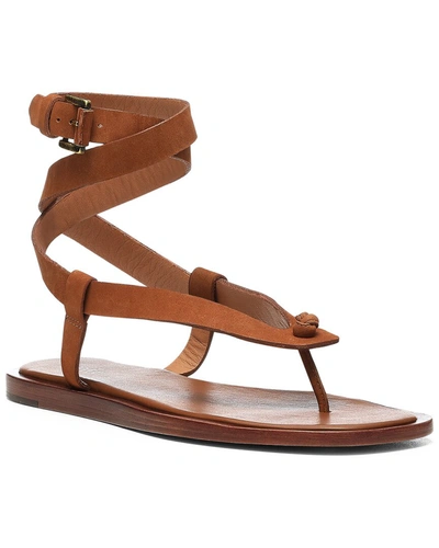 Shop Joie Jennie Leather Sandal In Brown