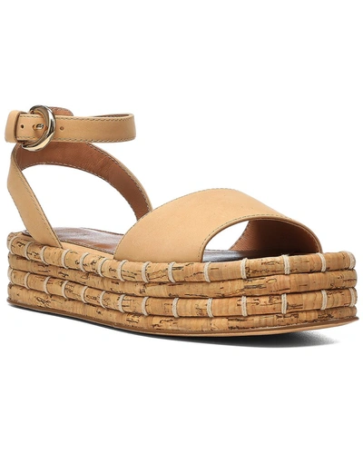 Shop Joie Romanna Leather Sandal In Beige