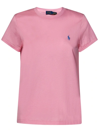 Shop Polo Ralph Lauren T-shirt  In Rosa