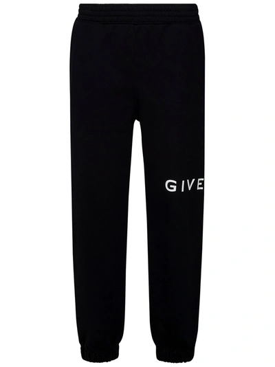 Shop Givenchy Archetype Trousers In Nero