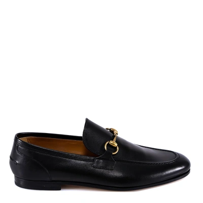 Shop Gucci Loafer In Black