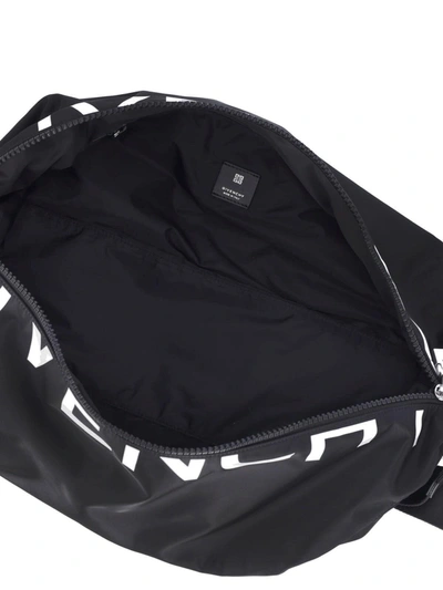 Shop Givenchy Gzip Medium Backpack In Black