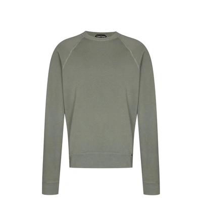 Shop Tom Ford Crewneck Sweatshirt In Gray