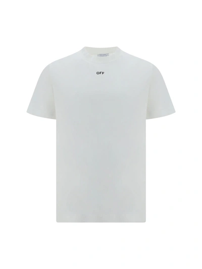 Shop Off-white T-shirt In White Blac