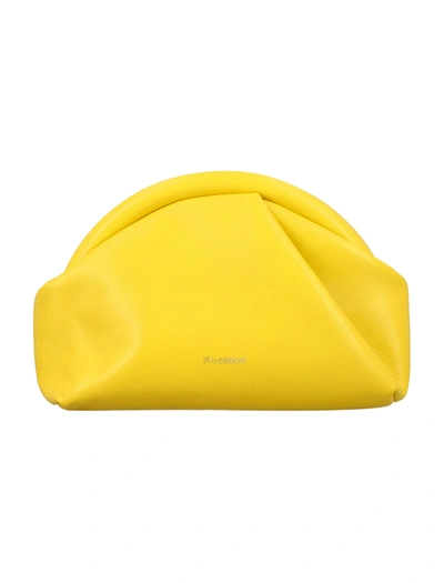 Shop Jw Anderson J.w. Anderson The Bumper Clutch In Yellow