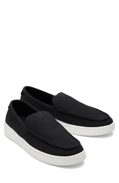 Shop Toms Trvl Lite Slip-on Sneaker In Black