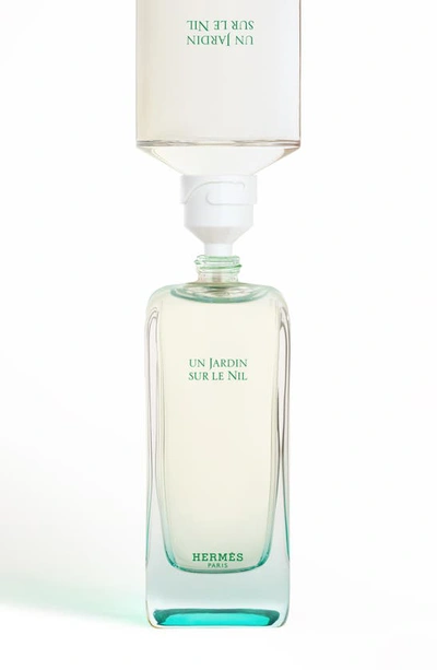 Shop Hermes Un Jardin Sur Le Nil, 6.7 oz In Refill