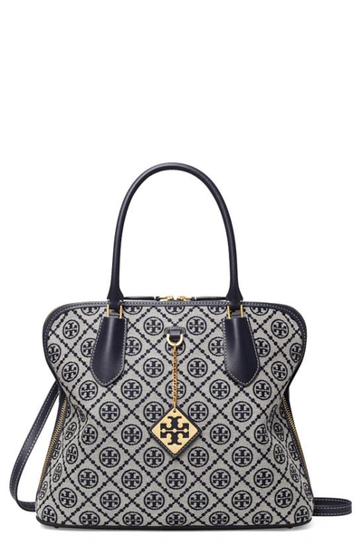 Shop Tory Burch T Monogram Swing Crossbody Bag In Tory Navy