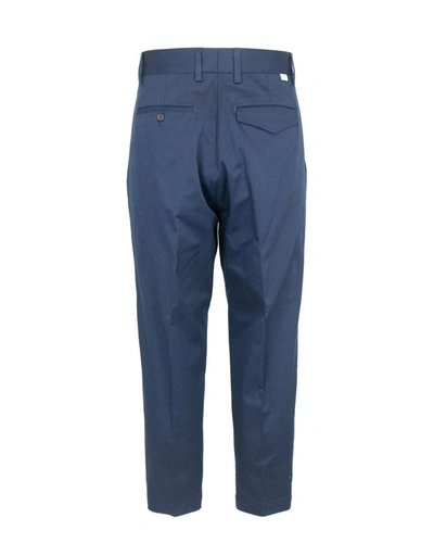 Shop Paolo Pecora Pants In Blue