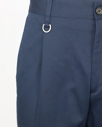 Shop Paolo Pecora Pants In Blue