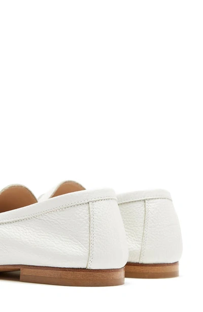 Shop La Canadienne Baz Penny Loafer In White Leather
