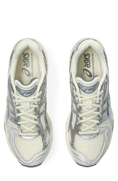 Shop Asics Gel-kayano® 14 Running Shoe In Birch/ Dark Pewter