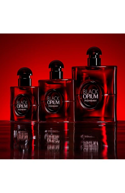 Saint Laurent Black Opium Eau De Parfum Over Red 1 oz Eau De Parfum