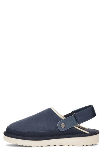 Shop Ugg Goldencoast Water Repellent Slingback Clog In Night At Sea