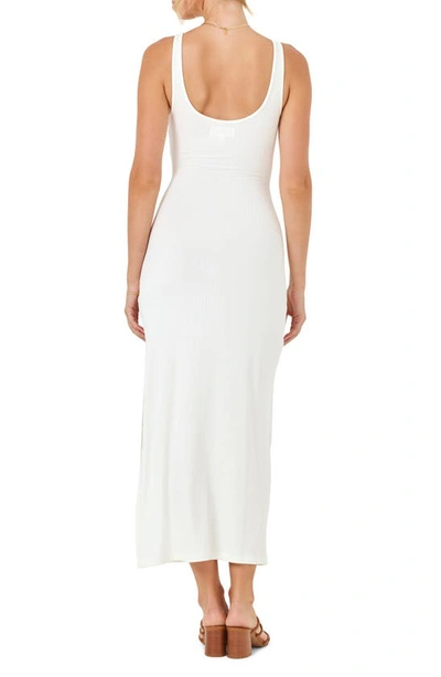 L*space Camille Front Loop Cutout Midi Dress In Cream In Cream