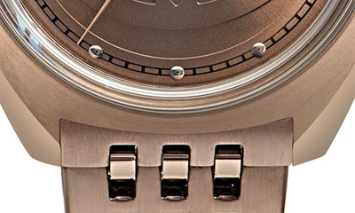 Shop Adidas Originals Edition One Bracelet Watch, 39mm In Bronze-tone