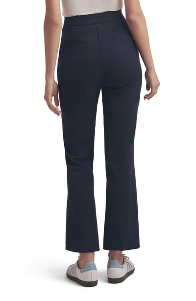 Favorite Daughter The Phoebe Crop Flare Pants In Navy