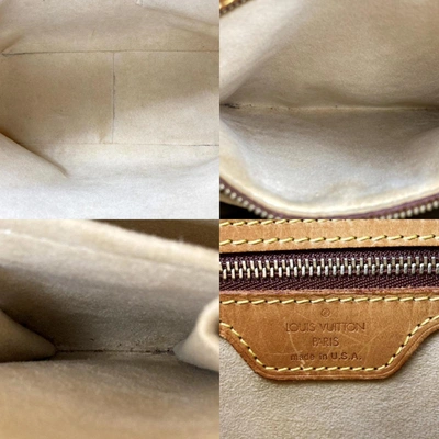 Pre-owned Louis Vuitton Looping Gm Brown Canvas Shopper Bag ()