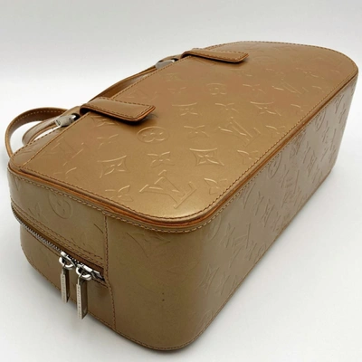 Pre-owned Louis Vuitton Shelton Brown Leather Shoulder Bag ()