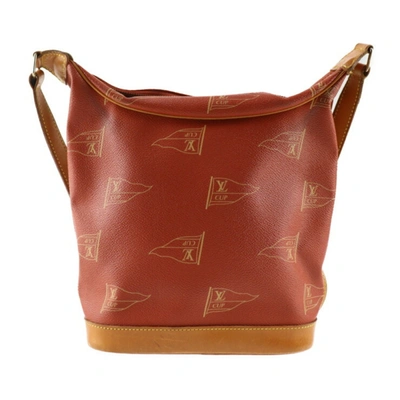 Pre-owned Louis Vuitton Touquet Gold Canvas Shoulder Bag ()