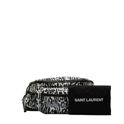 Shop Saint Laurent Black Synthetic Clutch Bag ()