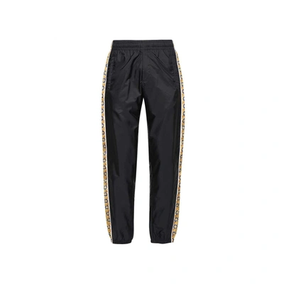 Shop Versace Track Pants In Black