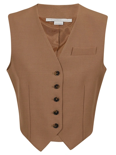 Shop Stella Mccartney Cropped Vest In Default Title