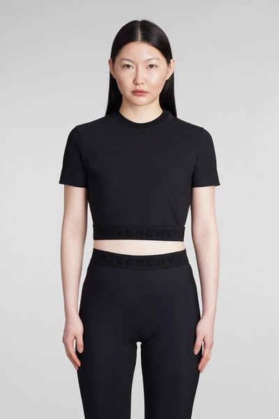 Shop Givenchy T-shirt In Black Polyamide