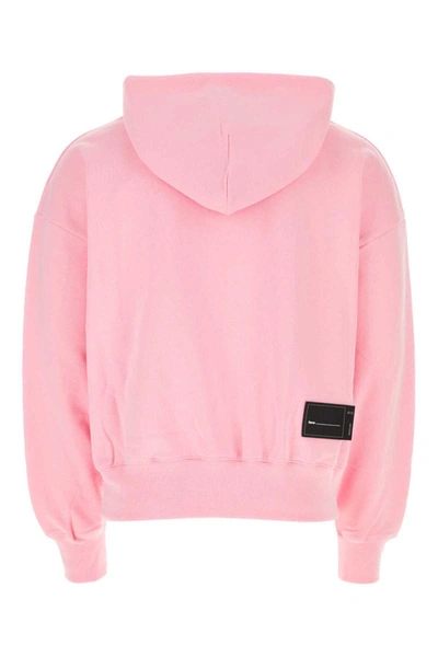 Shop We11 Done Sweatshirts In Pink