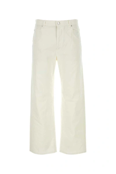 Shop Etro Jeans In White