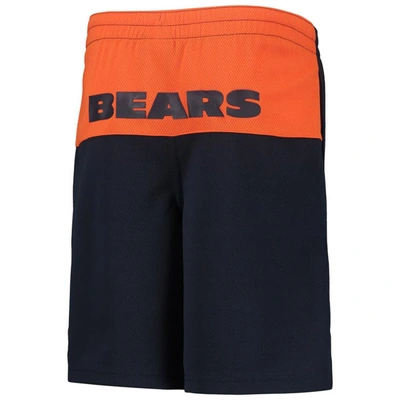 Shop Outerstuff Youth Justin Fields Navy Chicago Bears Name & Number Player Shorts
