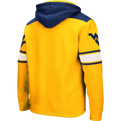 Shop Colosseum Gold West Virginia Mountaineers 2.0 Lace-up Pullover Hoodie