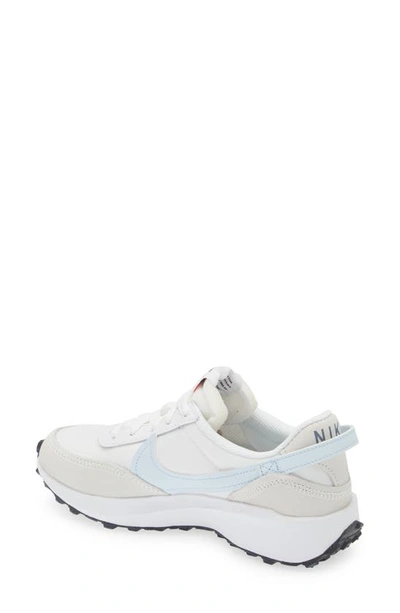 Shop Nike Waffle Debut Sneaker In White/ Blue Tint/ White