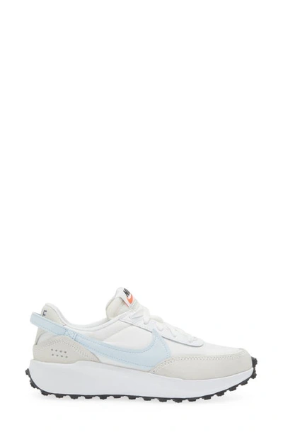 Nike Waffle Debut Women's Sneaker Black/White-Orange-Clear, US Size 9