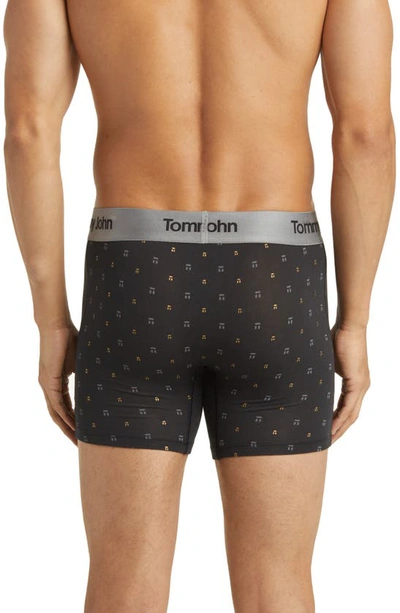 Shop Tommy John Second Skin Boxer Briefs In Gold Foil Invisible T